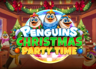 Penguins Christmas Party Time - HONEYSLOT777