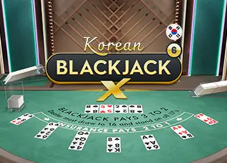 Korean BlackjackX 6 - HONEYSLOT777